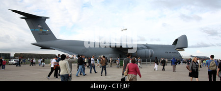 Lockheed C-5 Galaxy (der internationalen Luft-und Salon MAKS-2011 Stockfoto