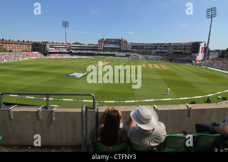 Cricket Testspiel im Oval, London. England gegen Südafrika. 2. Test 2012 Stockfoto