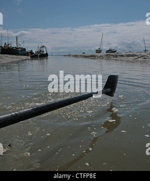 Der unteren Themse Rowing Club an Leigh-on-Sea, in der Bucht am alten Leigh Stockfoto