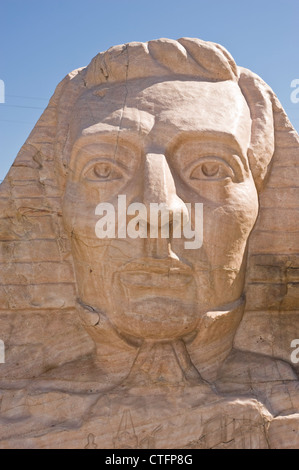 Gilgal Garten, gekennzeichnet als ein "visionary Art Umwelt" ist gefüllt mit ungewöhnlichen symbolischen Statuen Mormonismus zugeordnet. Stockfoto