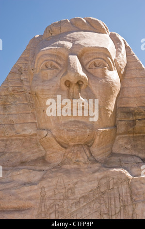 Gilgal Garten, gekennzeichnet als ein "visionary Art Umwelt" ist gefüllt mit ungewöhnlichen symbolischen Statuen Mormonismus zugeordnet. Stockfoto