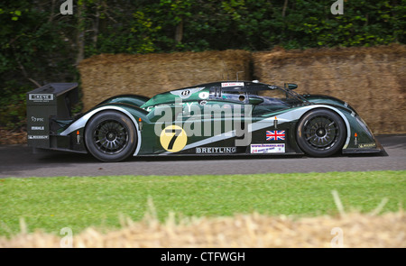 Sportwagen, die demonstrieren beim Goodwood Festival of Speed 2012 Stockfoto