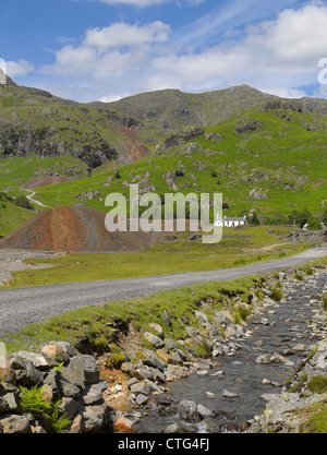 Coppermines Valley im Sommer in der Nähe von Coniston Cumbria Lake District National Park England Vereinigtes Königreich GB Großbritannien Stockfoto