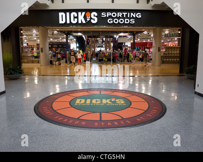 Dicks sporting waren Einzelhandel speichern Eingang logo Stockfoto