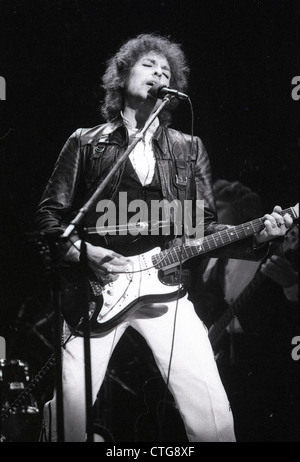 009270 - Bob Dylan Konzert in Earls Court, London im Juni 1978 Stockfoto