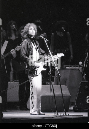 009279 - Bob Dylan Konzert in Earls Court, London im Juni 1978 Stockfoto