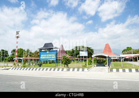 Nicolau Lobito Flughafen Dili Osttimor Stockfoto