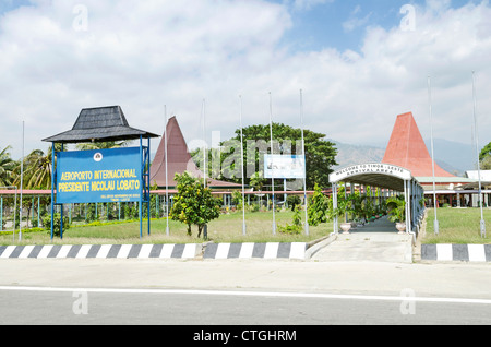 Nicolau Lobito Flughafen Dili Osttimor Stockfoto