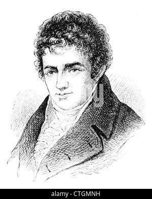 ROBERT FULTON (1765-1815), US-amerikanischer Ingenieur und Erfinder, die Dsigned das erste praktische u-Boot Stockfoto