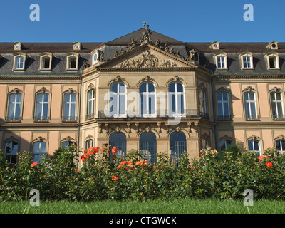 Neues Schloss (neue Burg) in Stuttgart, Deutschland Stockfoto