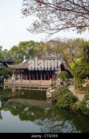 Tuisi Garten erbaut 1885, ist einer der Weltkulturerbe Tongli von Suzhou, China Stockfoto