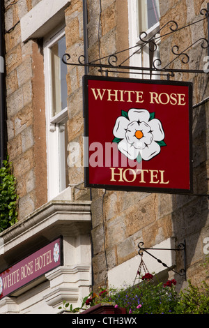 White Rose Hotel in Askrigg, North Yorkshire Dales National Park, UK Stockfoto