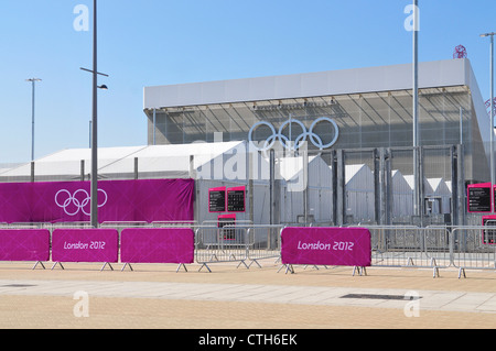 Aquatic Centre an der London 2012 Olympic Park, Stratford, London Stockfoto