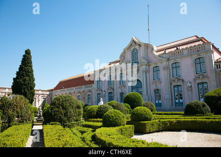 Nationalpalast von Queluz, Ballsaal Flügel in Sintra - Portugal Stockfoto