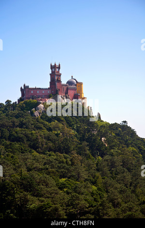 Palacio Da Pena in Sintra - Portugal Stockfoto