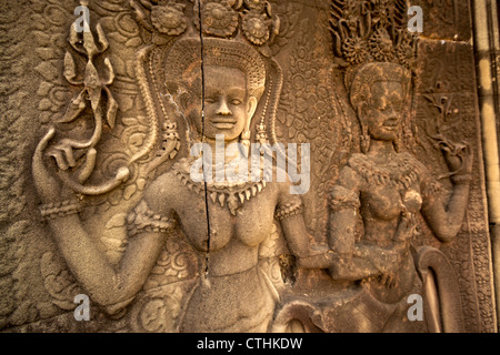 Gesagt am Tempel Angkor Wat, Kambodscha, Asien Stockfoto