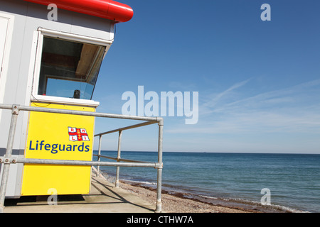 Die RNLI Rettungsschwimmer Station Ost Runton, North Norfolk, England, Großbritannien Stockfoto