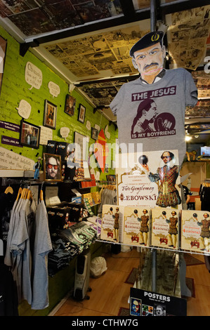 Die kleinen Lebowski Shop in Greenwich Village, Manhattan, New York Stockfoto