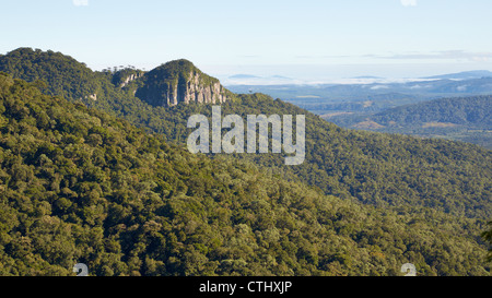 In der bergigen Region der südlichen Santa Catarina Stockfoto