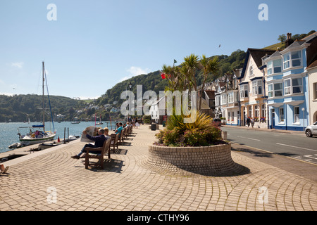 South Embankment, Dartmouth, Devon, England, Großbritannien Stockfoto