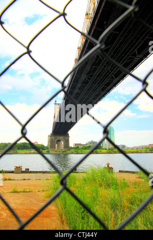 Queensborough Bridge in New York Stockfoto