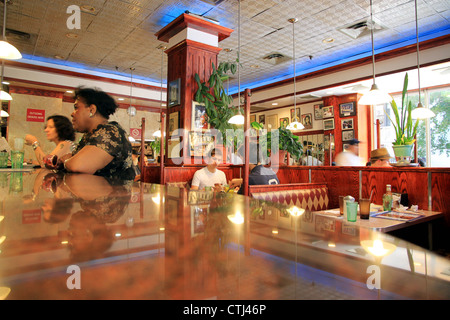 Seinfeld Diner Interieur Stockfoto