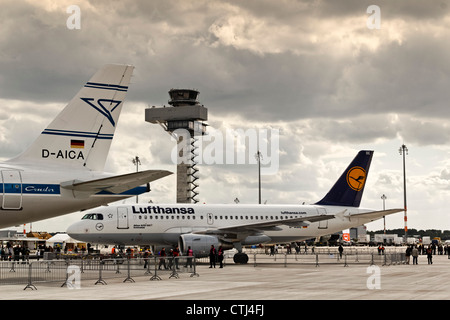 Flughafen Schönefeld, Berlin, Deutschland Stockfoto