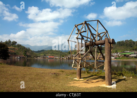 Mae Aw (Kuomintang Village), Mae Hong Son Provinz, Thailand Stockfoto