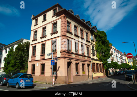 Oppenheimer Straße Straße Stadtteil Sachsenhausen Frankfurt Am Main Stadtstaat Hessen Deutschland Europa Stockfoto