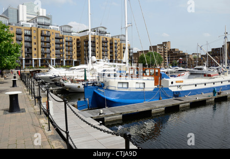 St. Katharine Docks, London, UK Stockfoto