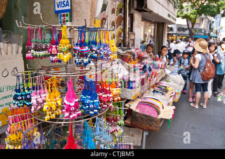 Souvenir-Shop in Insadong, Seoul, Korea Stockfoto