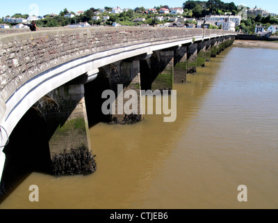 Bideford lange Brücke, Nord-Devon, UK Stockfoto