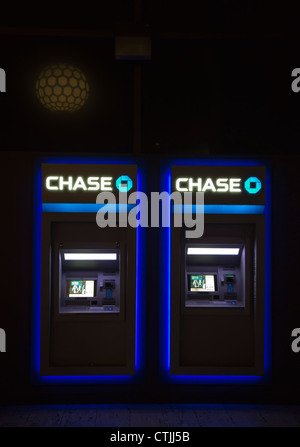 Los Angeles, Kalifornien - Chase Bank Geldautomaten. Stockfoto