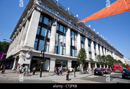 Selfridges Oxford Street Store, London, England, Großbritannien. Stockfoto