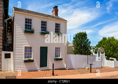 Mark Twain Boyhood Home and Museum, Hannibal, Missouri, USA Stockfoto