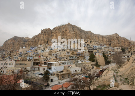 Stadt Ma'loula oder Maaloula, in Syrien Stockfoto