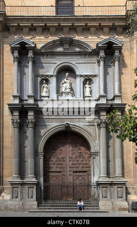 Spanien, Andalusien, Granada, Iglesia del Sagrario, Kirche, Stockfoto