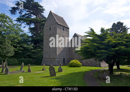 St.-Jakobs Kirche, Kinnersley, Herefordshire, England, UK, Vereinigtes Königreich, GB, Großbritannien, britische Inseln, Europa Stockfoto
