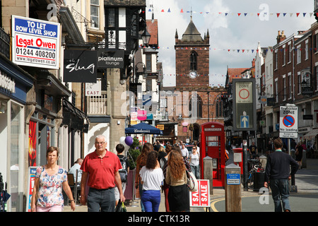 Bridge Street, Chester, Cheshire, England, Vereinigtes Königreich Stockfoto