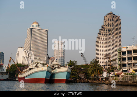 Bangkok Chao Praya Fluss-Tour. Stockfoto