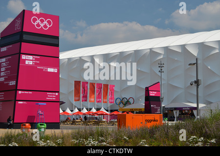 London 2012 Olympische Spiele Basketball-Arena Stockfoto