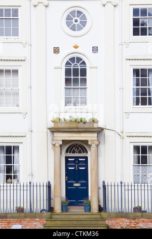 Caistor House, ein Grade II Listed Building in der Markt-Stadt Caistor am Rande der Lincolnshire Wolds Stockfoto