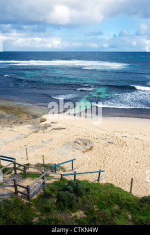 Surfers Point in Margaret River in Westaustralien Stockfoto