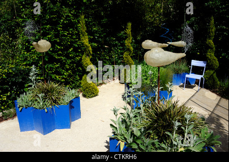 Gartenfestival, Le Delire des Sens, Schloss Chaumont, Chaumont-Sur-Loire, Loire-Tal UNESCO-Frankreich Stockfoto