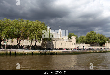 Ihr Majestys königlicher Palast und Festung bekannt als Tower of London Stockfoto