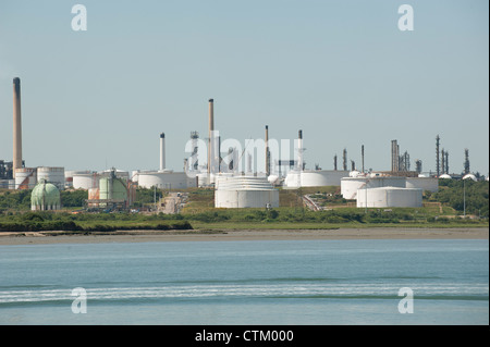 Fawley Raffinerie an Southampton Water südlichen England UK Stockfoto