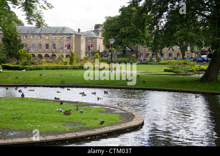 Pavilion Gardens, Buxton, Derbyshire, England Stockfoto