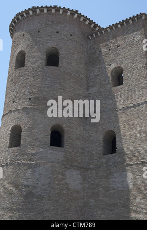 Rom, Aurelian Wände. Detail des Port St. Johannes Stockfoto