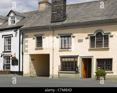 Beatrix Potter Gallery wird im Sommer von National Trust Hawkshead betrieben Village Cumbria England Vereinigtes Königreich GB Großbritannien Stockfoto