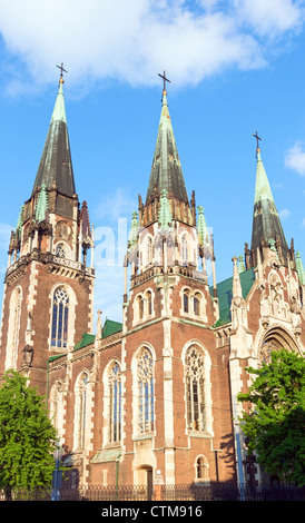 Kirche St. Olha und Elizabeth in Lemberg (Ukraine) Stockfoto